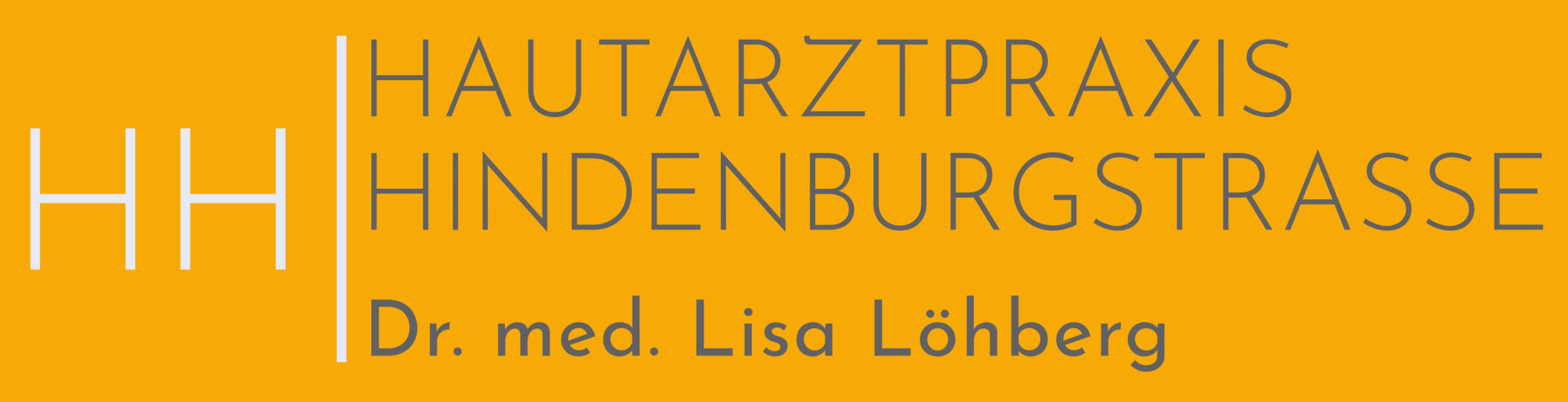 Hautartpraxis Hindenburgstrasse Dr. med. Lisa Löhberg Logo